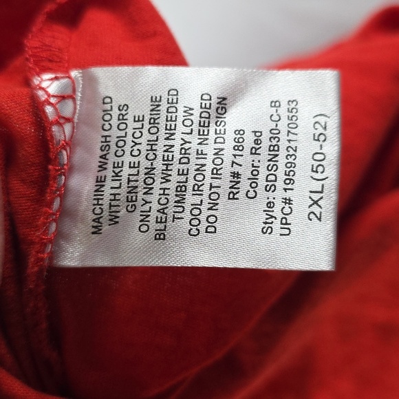 Scooby-Doo Mystery Machine Men's Red T-Shirt Christmas Sz 2XL EUC - Picture 5 of 7